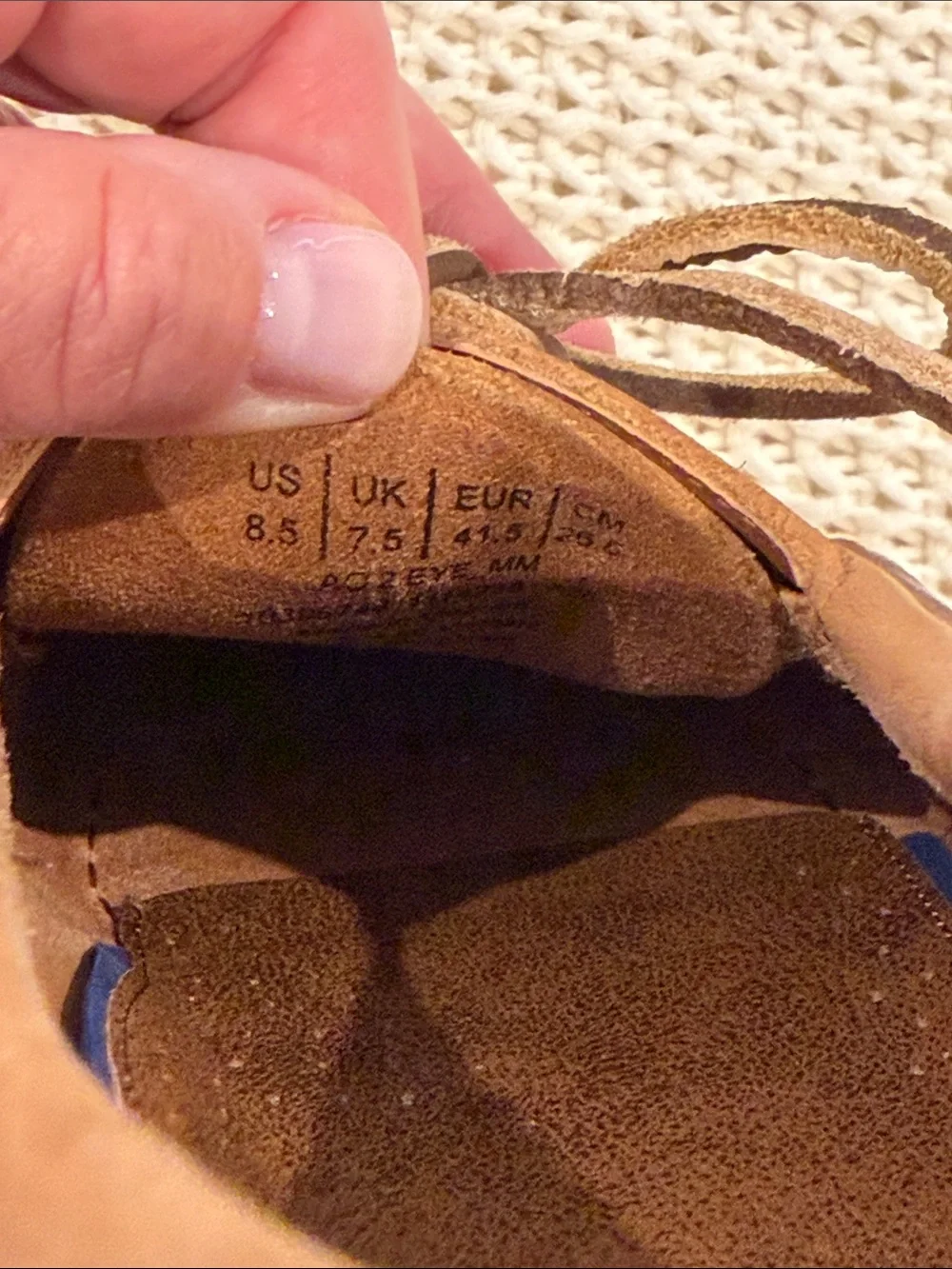 Sperry Tan Leather 2-Eye Boat Shoes